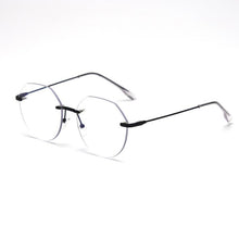 Load image into Gallery viewer, True black stylish unisex blue light blocking eyeglasses
