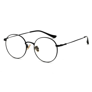 Zora black stylish unisex blue light blocking eyeglasses