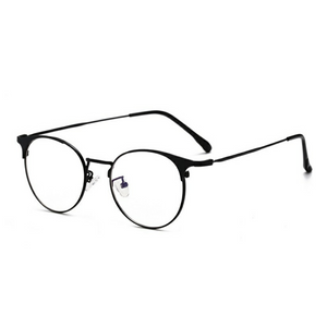 Rosa black stylish unisex blue light blocking eyeglasses